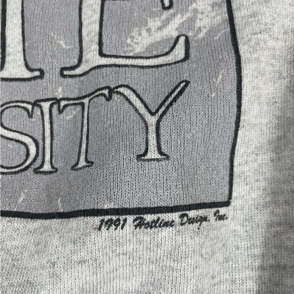 VTG The Ohio State University Women Gray Sweatshirt Made In USA Size L - Picture 5 of 9